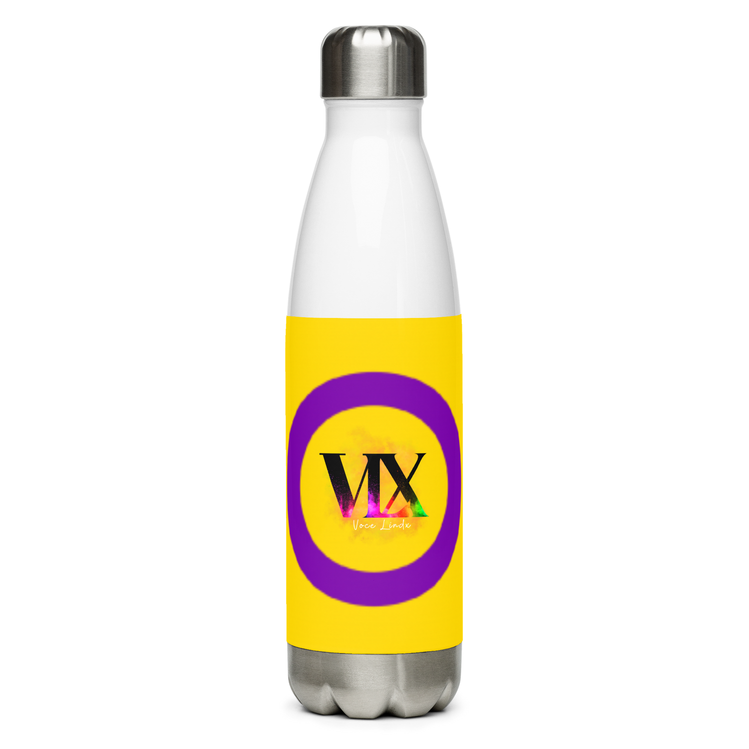 Botella de agua de acero inoxidable Orgullo Intersexual