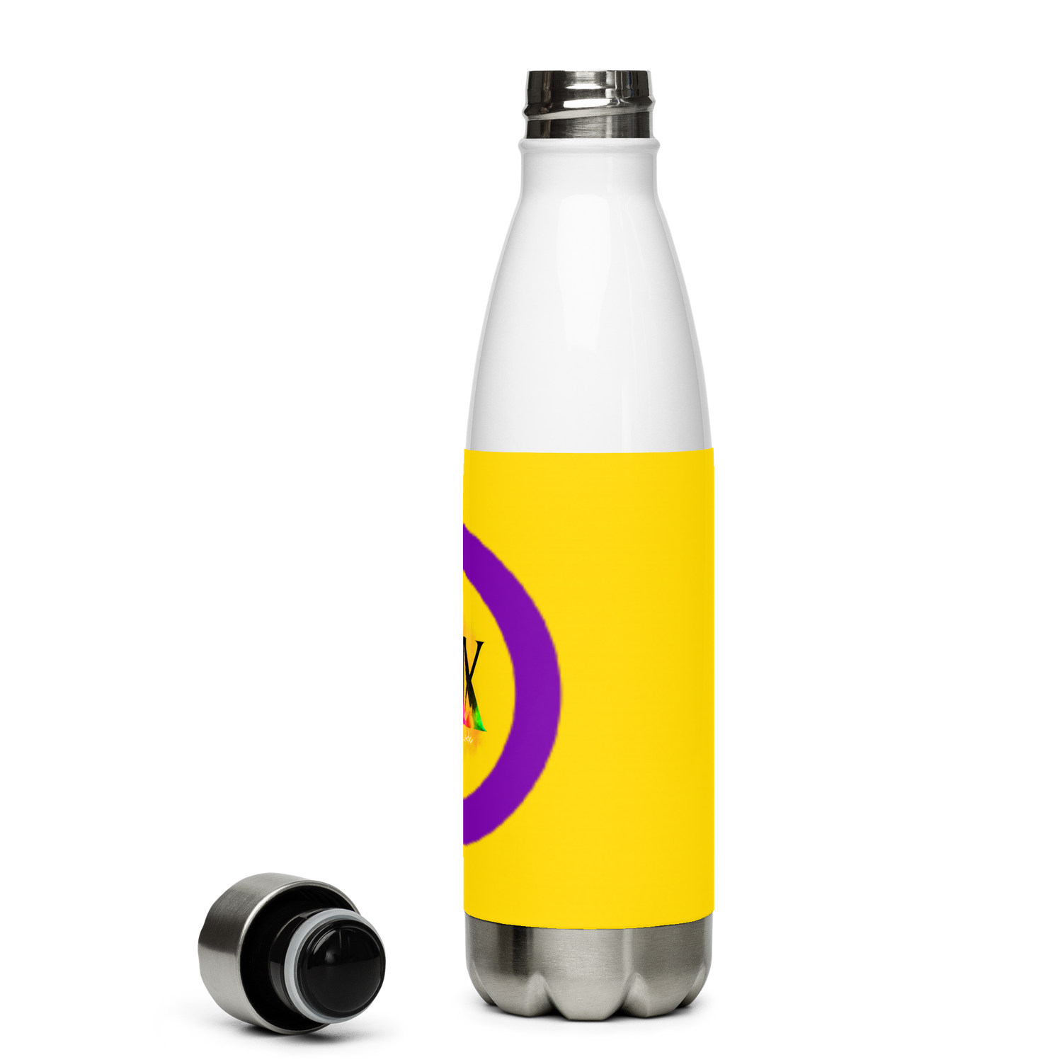Botella de agua de acero inoxidable Orgullo Intersexual