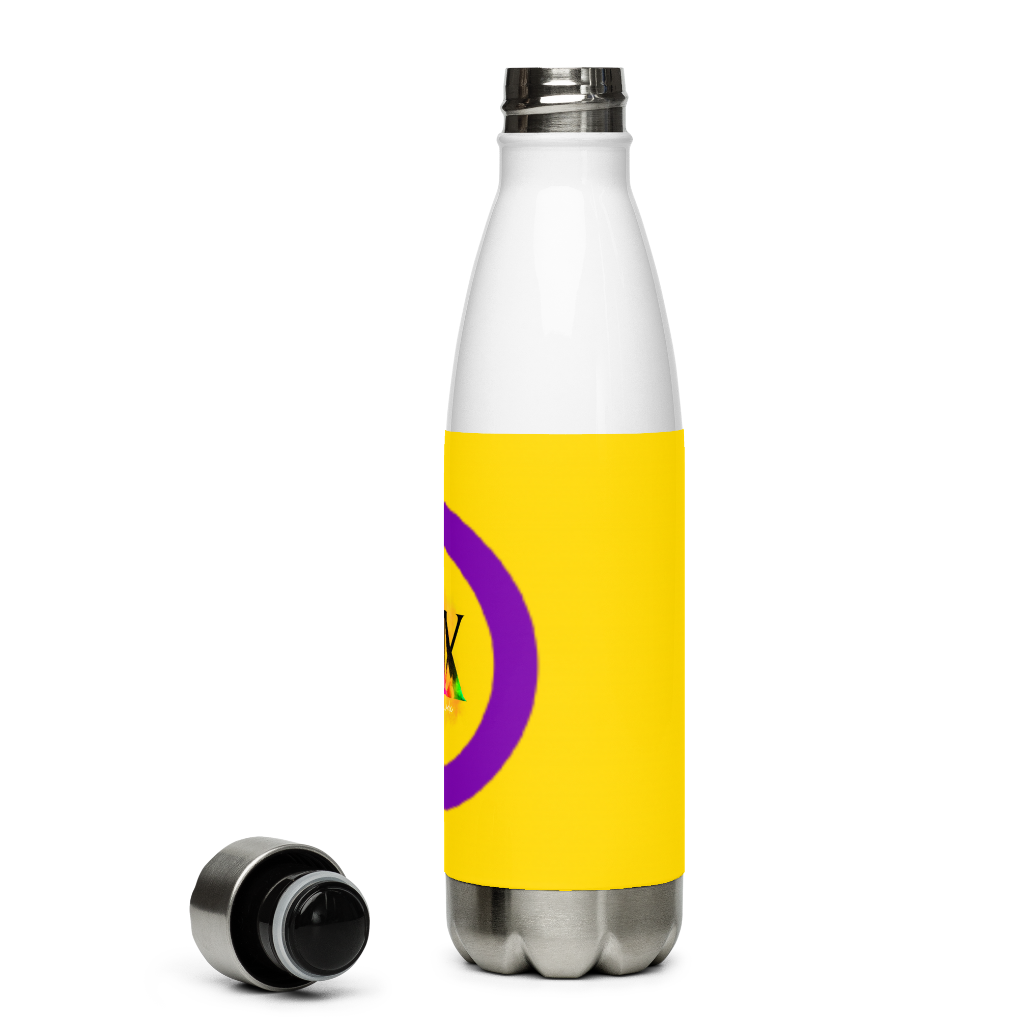 Botella de agua de acero inoxidable Orgullo Intersexual