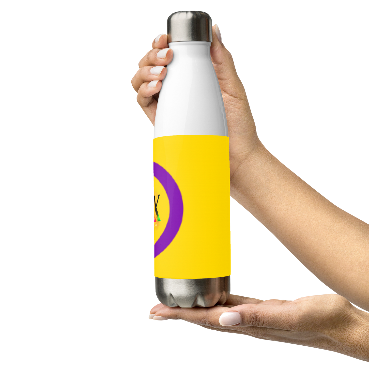 Botella de agua de acero inoxidable Orgullo Intersexual