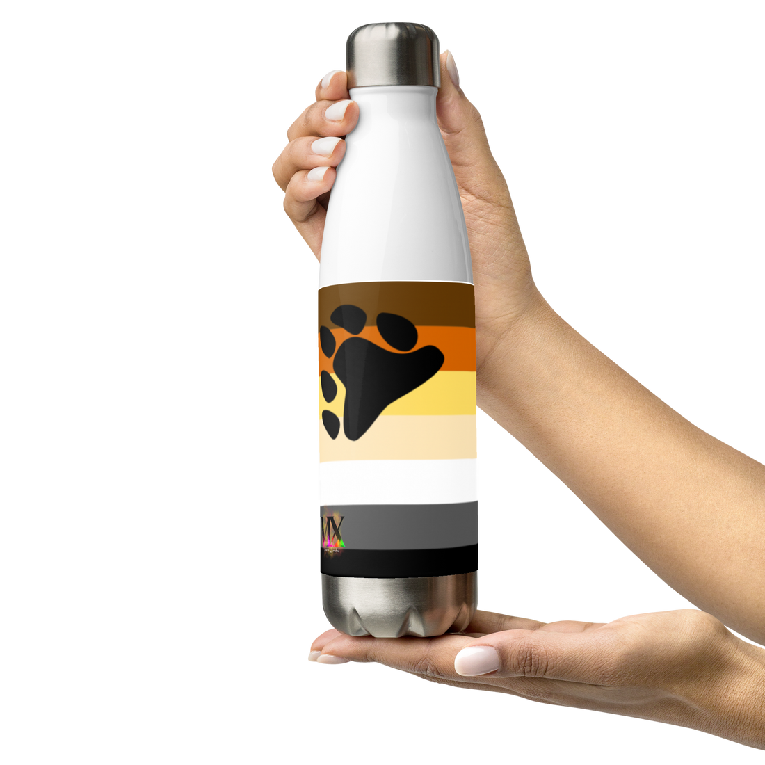 Botella de agua de acero inoxidable Orgullo del oso