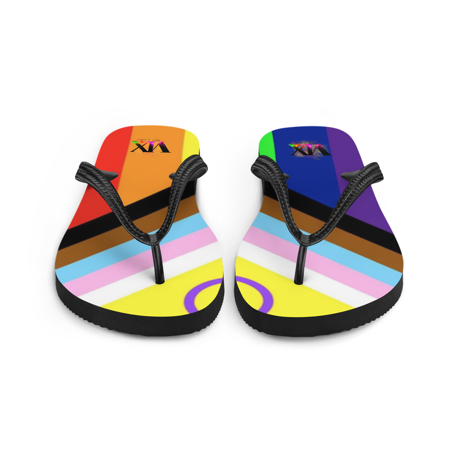 Chanclas Orgullo Intersexual-Inclusivo