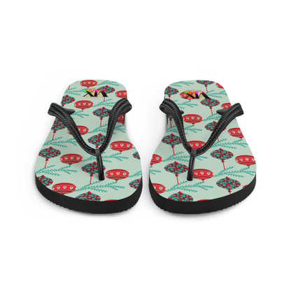 Chanclas bolas navideñas