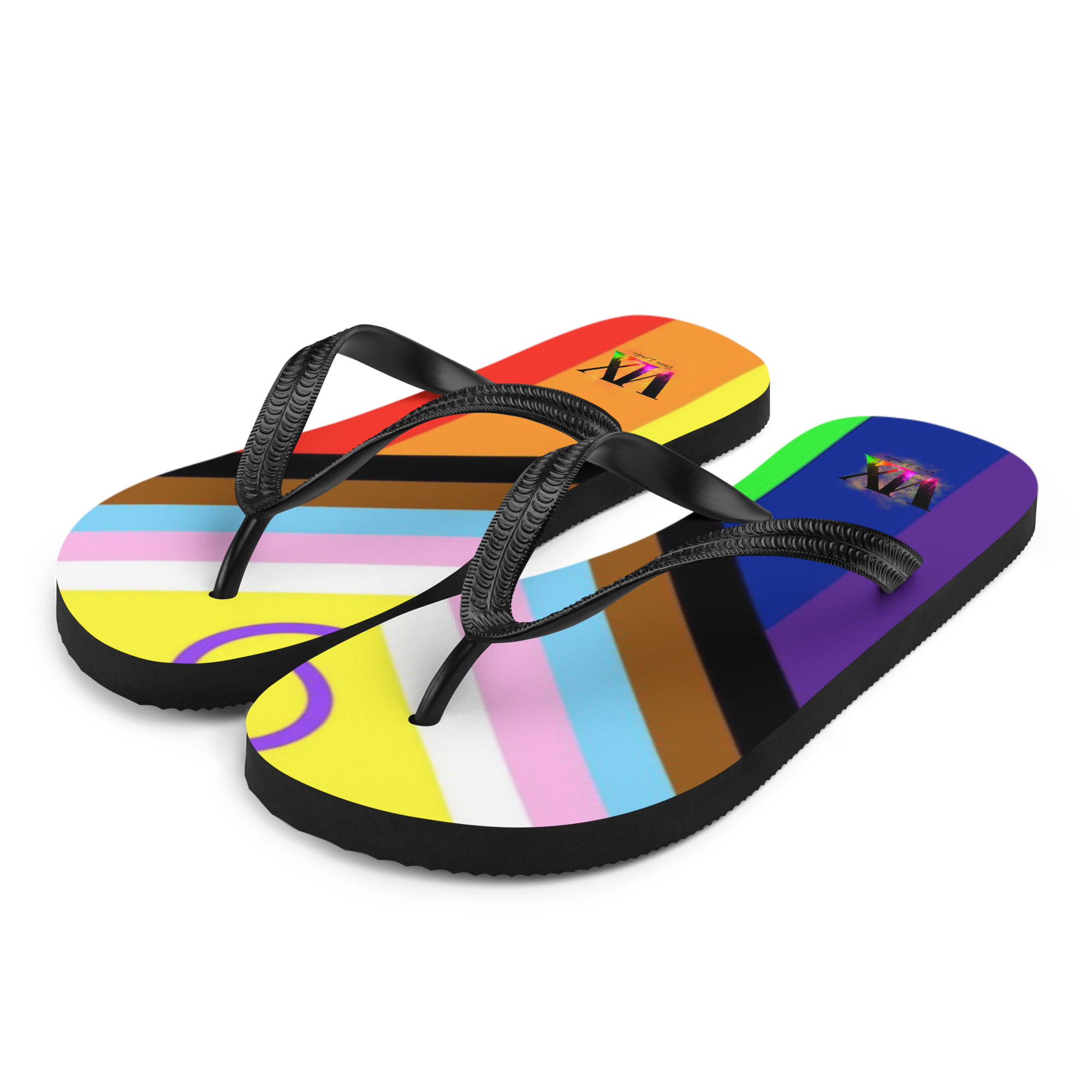 Chanclas Orgullo Intersexual-Inclusivo