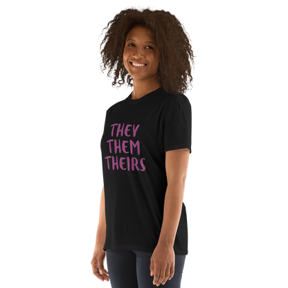 Camiseta de manga corta Ellos ellos suyos