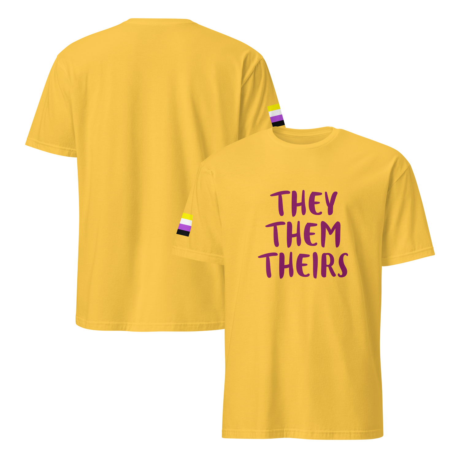 Camiseta de manga corta Ellos ellos suyos