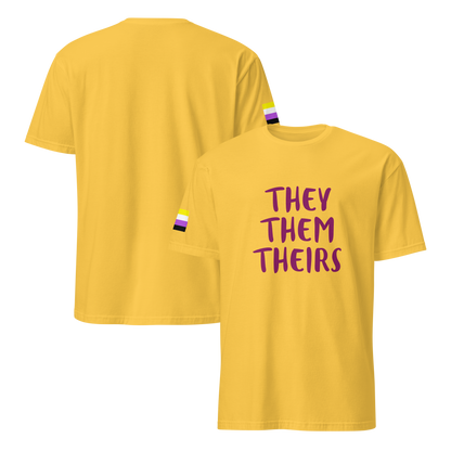 Camiseta de manga corta Ellos ellos suyos