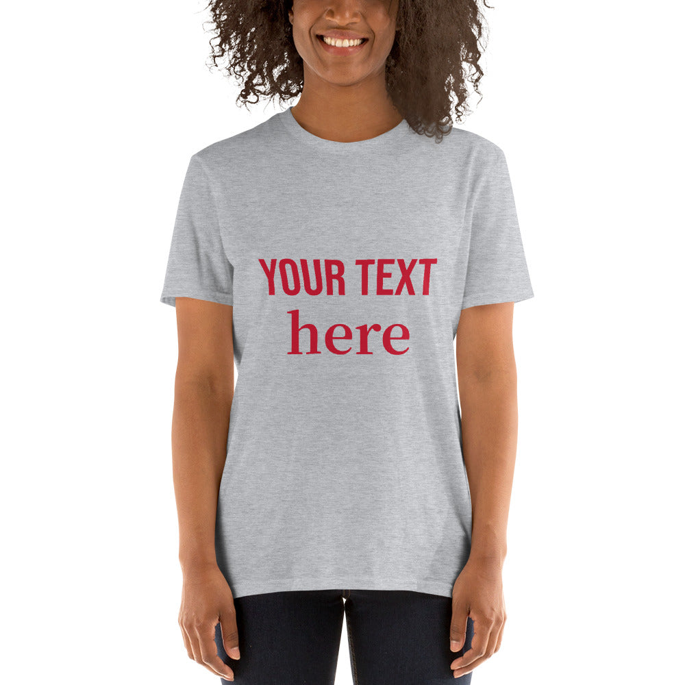 Camiseta Manga Corta Crea tu propio diseño