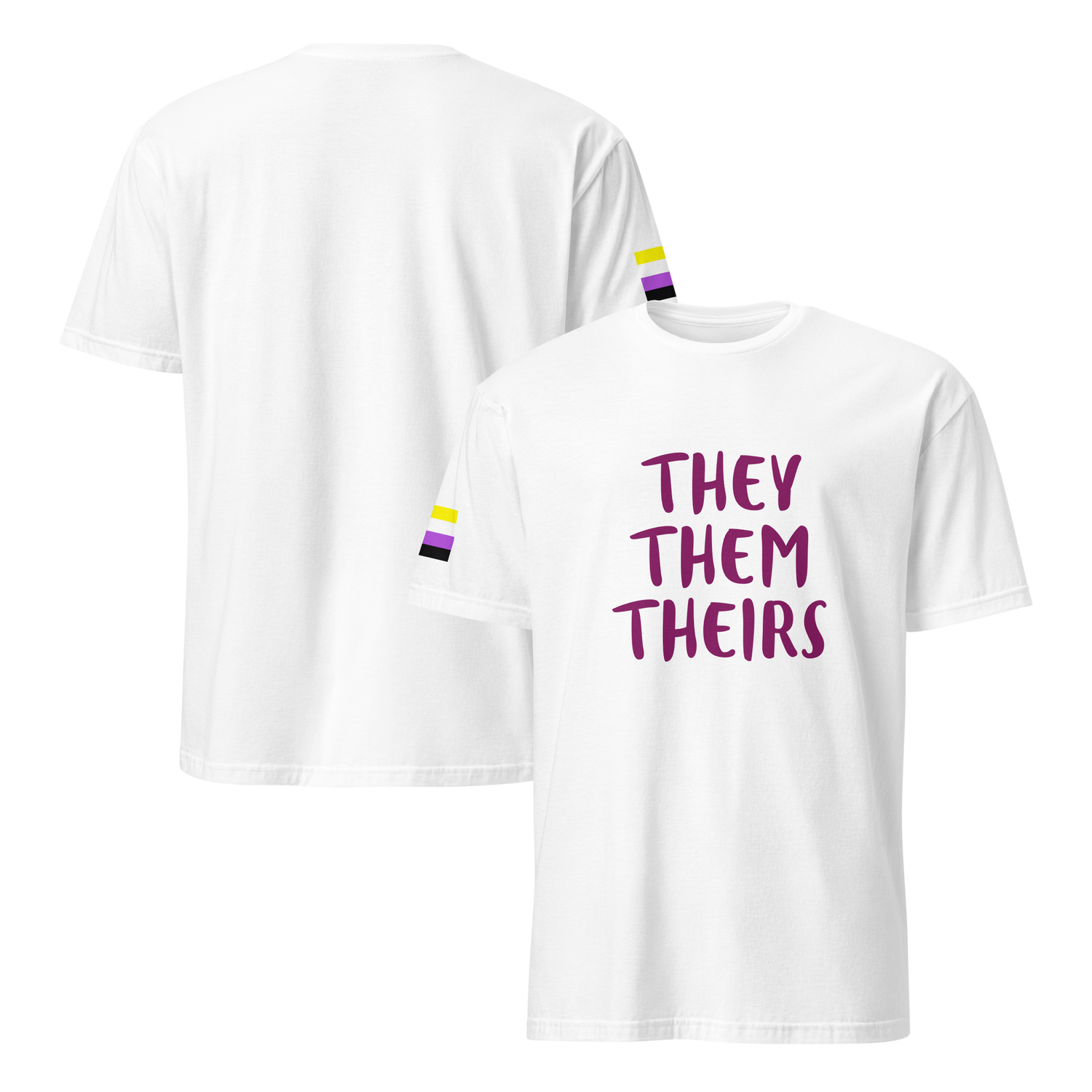 Camiseta de manga corta Ellos ellos suyos