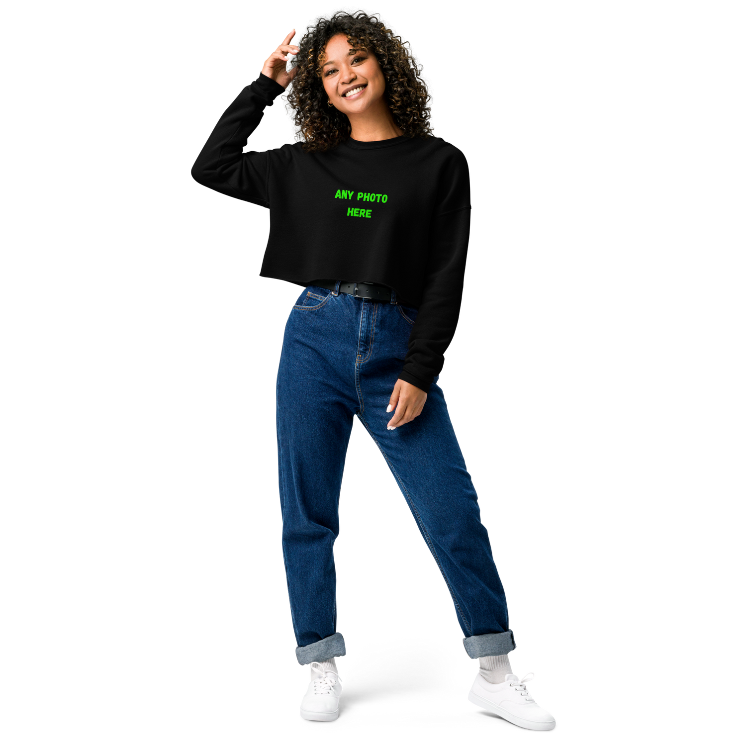 Sudadera Corta Sube tu diseño