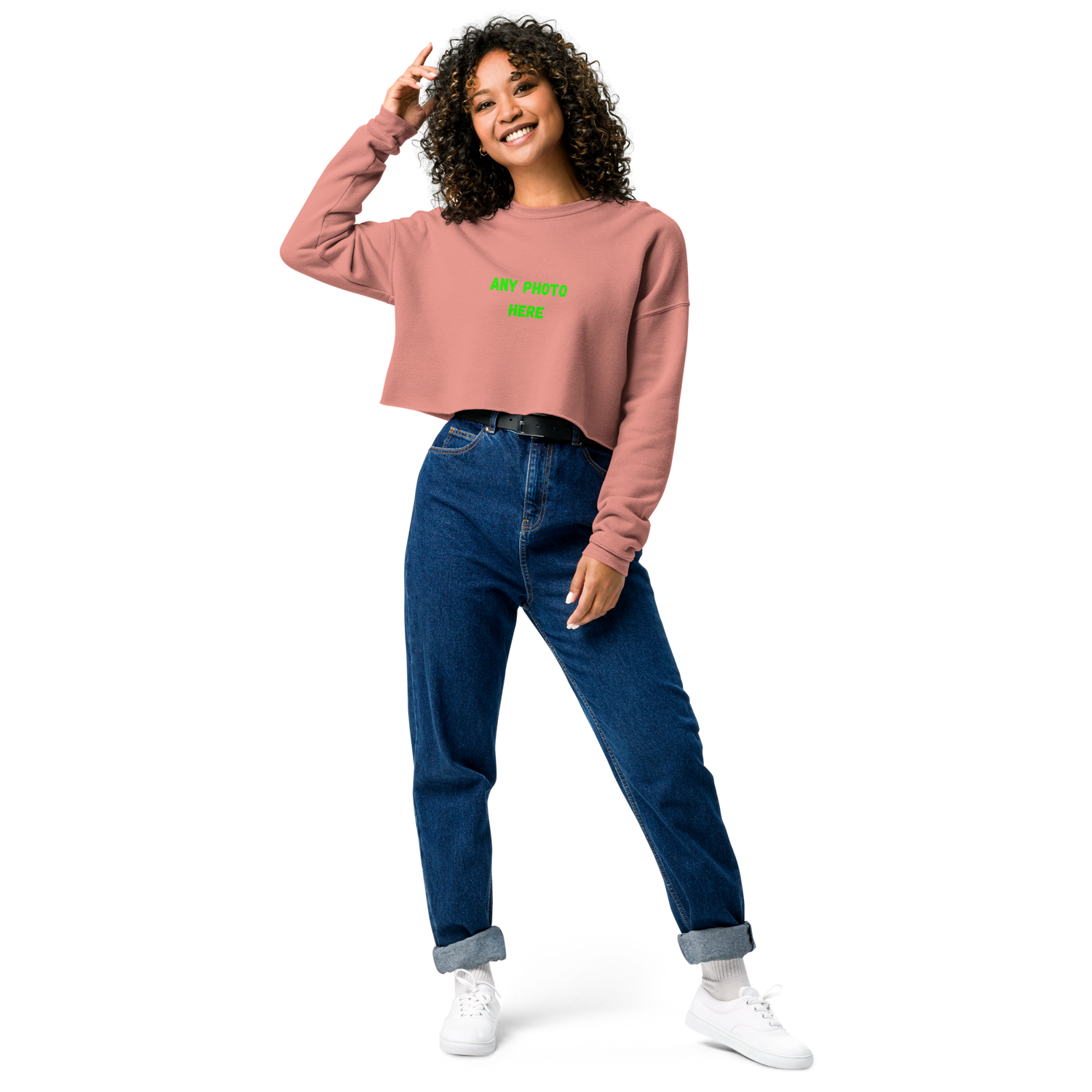 Sudadera Corta Sube tu diseño