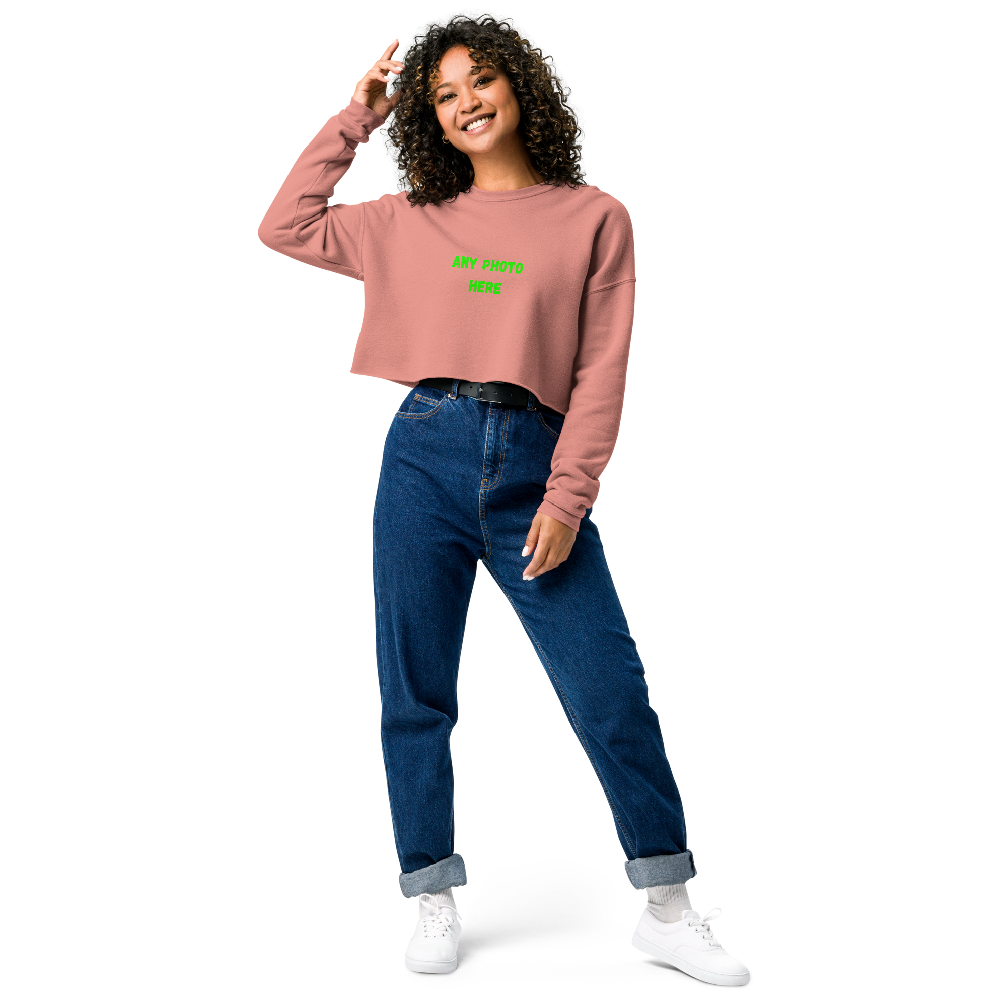 Sudadera Corta Sube tu diseño
