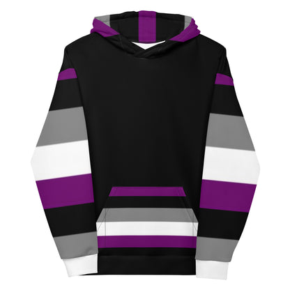 Asexual Pride Flag Hoodie – Comfortable, Empowering &amp; Authentic Style