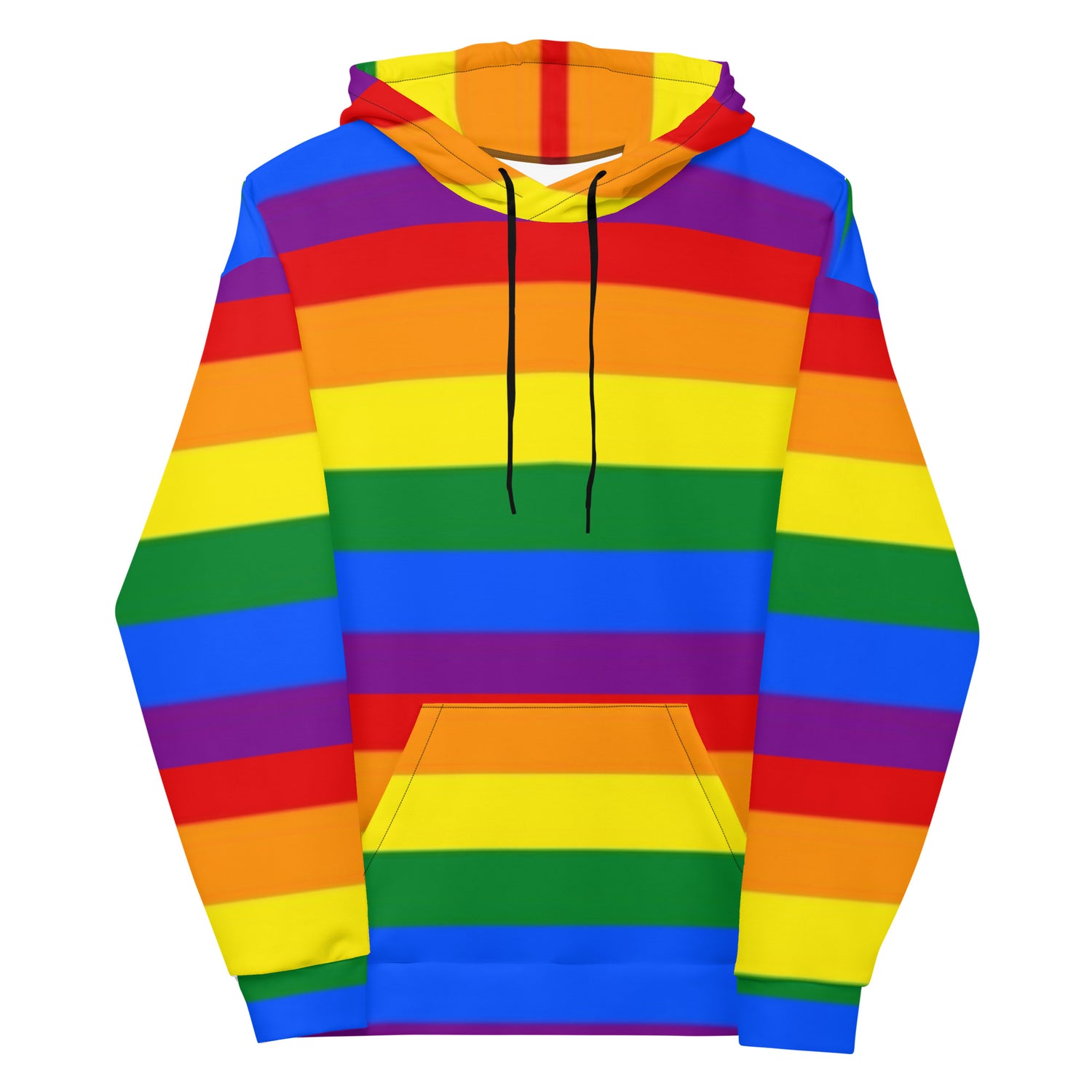 LGBTQ+ Rainbow Pride Flag Hoodie – Colourful, Inclusive &amp; Comfortable Statement Wear