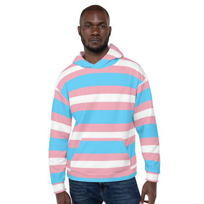 Transgender Planet Hoodie – “Resistance” Print | Inclusive Pride Streetwear