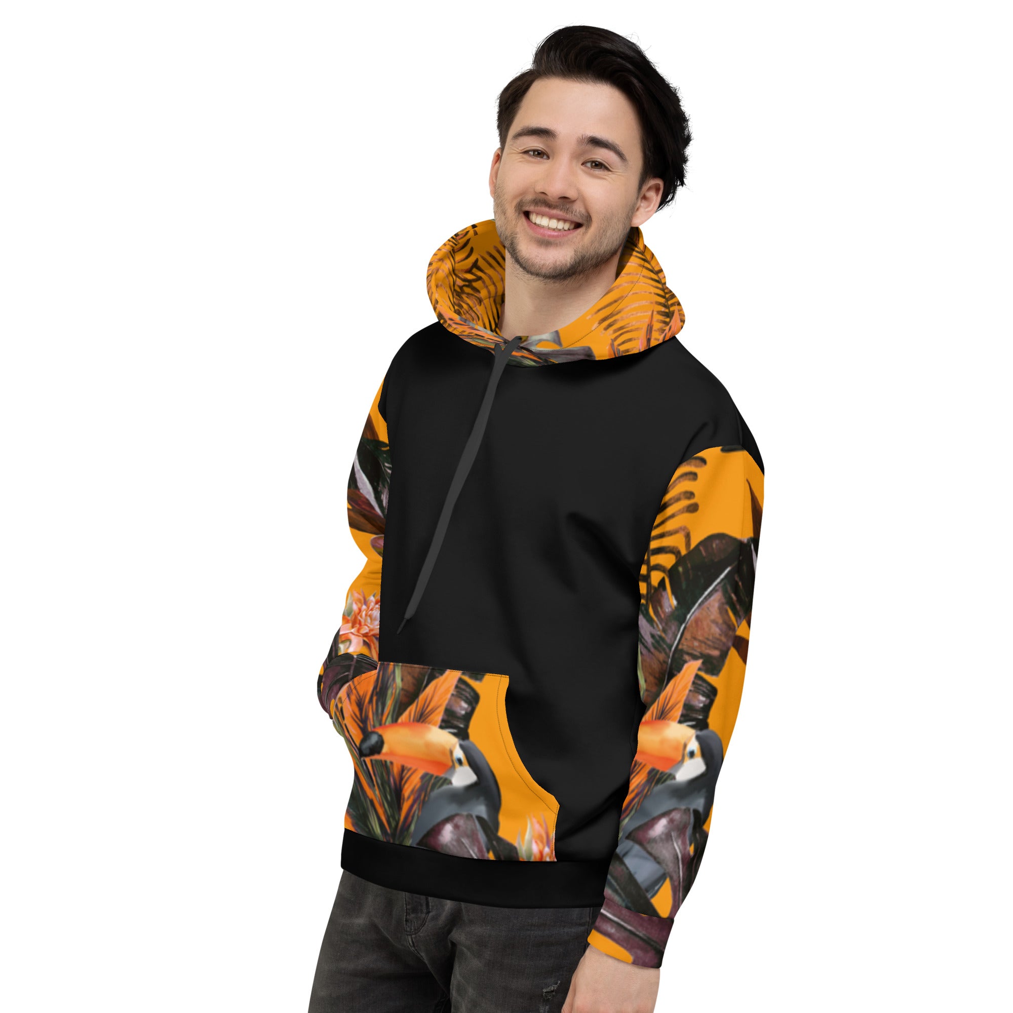 Toucan Hoodie – Vibrant Jungle-Inspired Print | Comfortable &amp; Unique