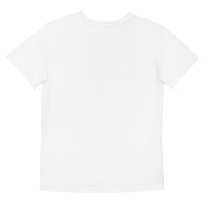 Youth Crew Neck T-Shirt – Skull with Crown Graphic | Black Cotton Kids Tee | Voce Lindx