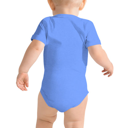 Body manga corta bebé Sube tu diseño