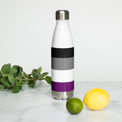 VOCE LINDX Asexual Flag Stainless Steel Water Bottle – 500 ml Vacuum-Insulated, Leak-Proof, Colourful Design