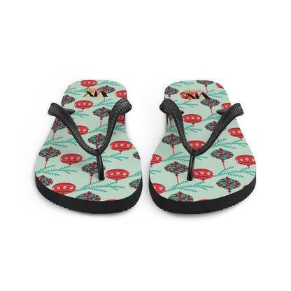 Chanclas bolas navideñas